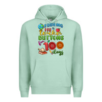 Seafoam pushing my teacher buttons for 100 days Premium Hoodie - MaliasSmallBusiness
