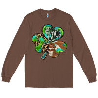 Chestnut western shamrock Long Sleeve Tee - RanaPortraitStore