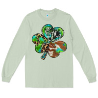 Matcha western shamrock Long Sleeve Tee - RanaPortraitStore