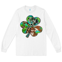 White western shamrock Long Sleeve Tee - RanaPortraitStore