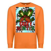 Carrot cozy winter with gloves and scarf Premium Sweatshirt - AdoDesignShop
