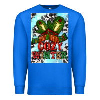 True Royal cozy winter with gloves and scarf Premium Sweatshirt - AdoDesignShop