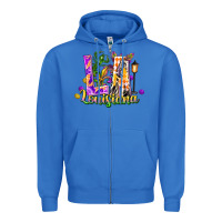 True Royal louisiana la mardi gras Zipper Hoodie - FaDigitalArtStudio