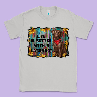 Life Is Better With A Labrador Classic Tee Designed By Ranaportraitstore