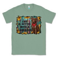 Sage life is better with a labrador Classic Tee - RanaPortraitStore