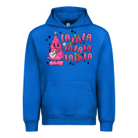 Cobalt pink christmas fa la la Urban Hoodie - MaliasSmallBusiness