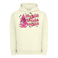Pigment Pistachio pink christmas fa la la Urban Hoodie - MaliasSmallBusiness