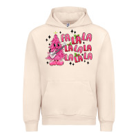Sandshell pink christmas fa la la Urban Hoodie - MaliasSmallBusiness