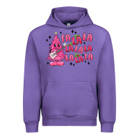 Tulip pink christmas fa la la Urban Hoodie - MaliasSmallBusiness