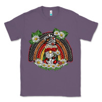 Lavender ladybuy gnomies rainbow Classic Tee - BarkalooDesign