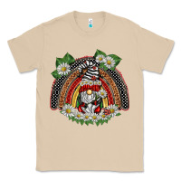 Mushroom ladybuy gnomies rainbow Classic Tee - BarkalooDesign
