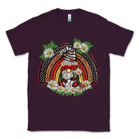 Plum ladybuy gnomies rainbow Classic Tee - BarkalooDesign