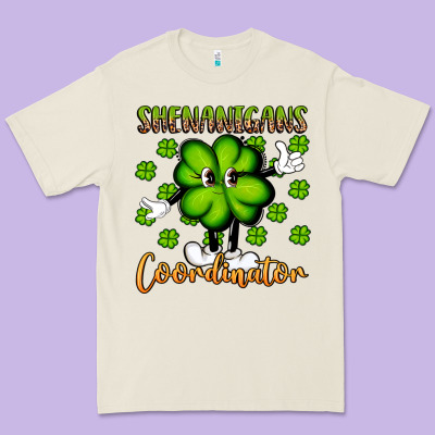 Shenanigans Coordinator St Patrick S Day Artiststas Premium Tee Designed By Artiststas