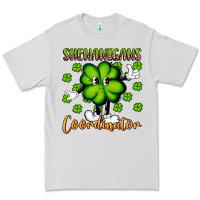 Dove Grey shenanigans coordinator st patrick s day artiststas Premium Tee - Artiststas