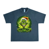 Midnight Navy Grinch Urban Heavy Tee - Unal Design