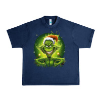 Navy Grinch Urban Heavy Tee - Unal Design