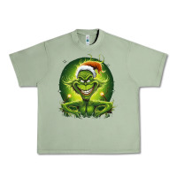 Oil Green Grinch Urban Heavy Tee - Unal Design
