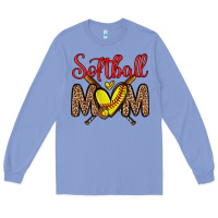 Colony Blue softball mom Long Sleeve Tee - Zillion Design Studio
