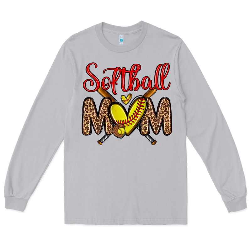 Softball Mom Long Sleeve Tee by Zillion Design Studio | Teevron
