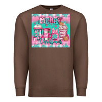 Chestnut merry Christmas pink coffee Premium Sweatshirt - Jasminsmagicworld