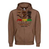 Chestnut breaking every chain since 1865 Zipper Hoodie - HRA Design Shop