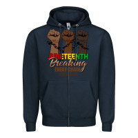 Navy breaking every chain since 1865 Zipper Hoodie - HRA Design Shop