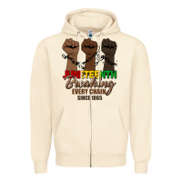 Sandshell breaking every chain since 1865 Zipper Hoodie - HRA Design Shop