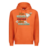 Carrot i have mixed drinks about feeling Premium Hoodie - MaliasSmallBusiness