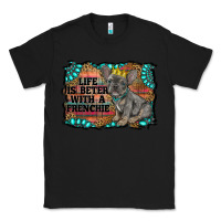 Black life is better with a frenchie Classic Tee - RanaPortraitStore