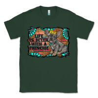 Sports Green life is better with a frenchie Classic Tee - RanaPortraitStore