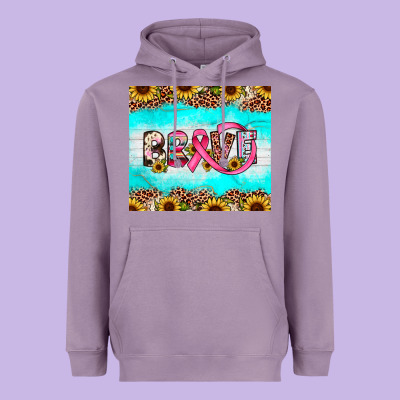 Brave Heavyweight Hoodie Designed By Jahusdesignshop