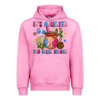 Fuchsia Pink its abuelita and pan dulce season Urban Hoodie - MaliasSmallBusiness