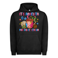 Pigment Black its abuelita and pan dulce season Urban Hoodie - MaliasSmallBusiness