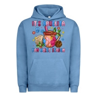 Pigment Pebble Blue its abuelita and pan dulce season Urban Hoodie - MaliasSmallBusiness