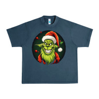 Midnight Navy Grinch Urban Heavy Tee - Unal Design