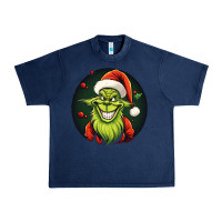 Navy Grinch Urban Heavy Tee - Unal Design