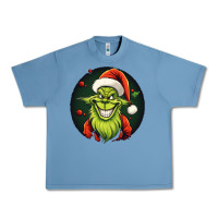 Pebble Blue Grinch Urban Heavy Tee - Unal Design