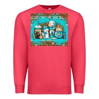 Cardinal winter snowman coffee Premium Sweatshirt - Jasminsmagicworld