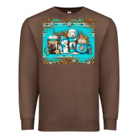 Chestnut winter snowman coffee Premium Sweatshirt - Jasminsmagicworld
