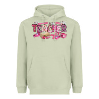 Matcha breast cancer teacher Heavyweight Hoodie - Artiststas