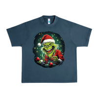 Midnight Navy Grinch Urban Heavy Tee - Unal Design