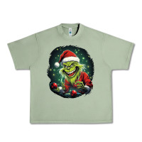 Oil Green Grinch Urban Heavy Tee - Unal Design