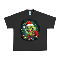 Pigment Black Grinch Urban Heavy Tee - Unal Design