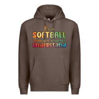 Coffee it s a softball thing you wouldn t understand Premium Hoodie - MaliasSmallBusiness