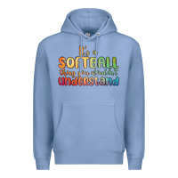 Colony Blue it s a softball thing you wouldn t understand Premium Hoodie - MaliasSmallBusiness