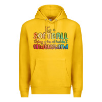 Lemon it s a softball thing you wouldn t understand Premium Hoodie - MaliasSmallBusiness