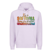 Lilac it s a softball thing you wouldn t understand Premium Hoodie - MaliasSmallBusiness