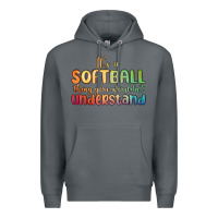 Rock it s a softball thing you wouldn t understand Premium Hoodie - MaliasSmallBusiness