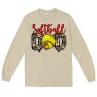 Mushroom softball dad Long Sleeve Tee - Zillion Design Studio