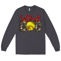 Smoke softball dad Long Sleeve Tee - Zillion Design Studio